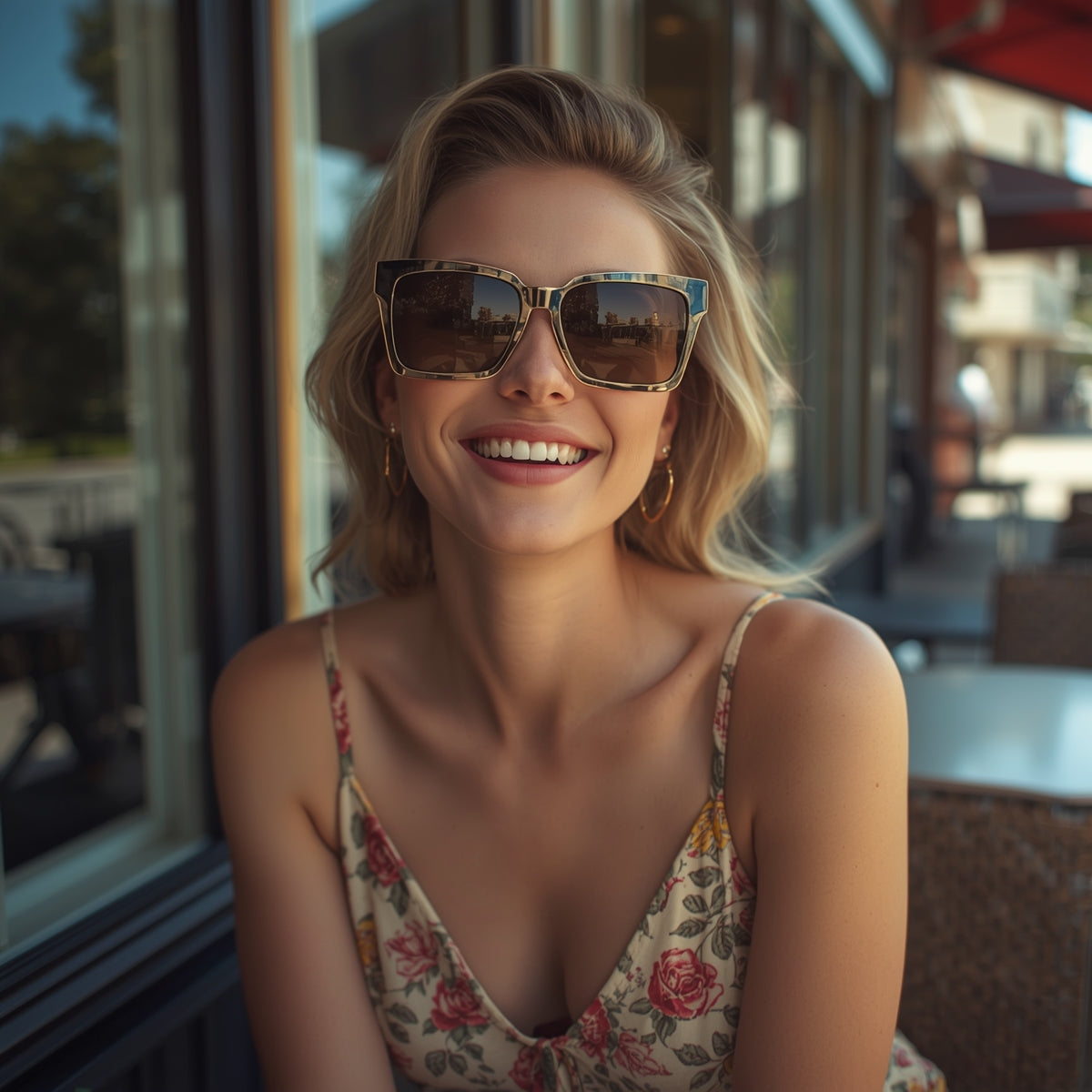 Women Retro Sunglasses