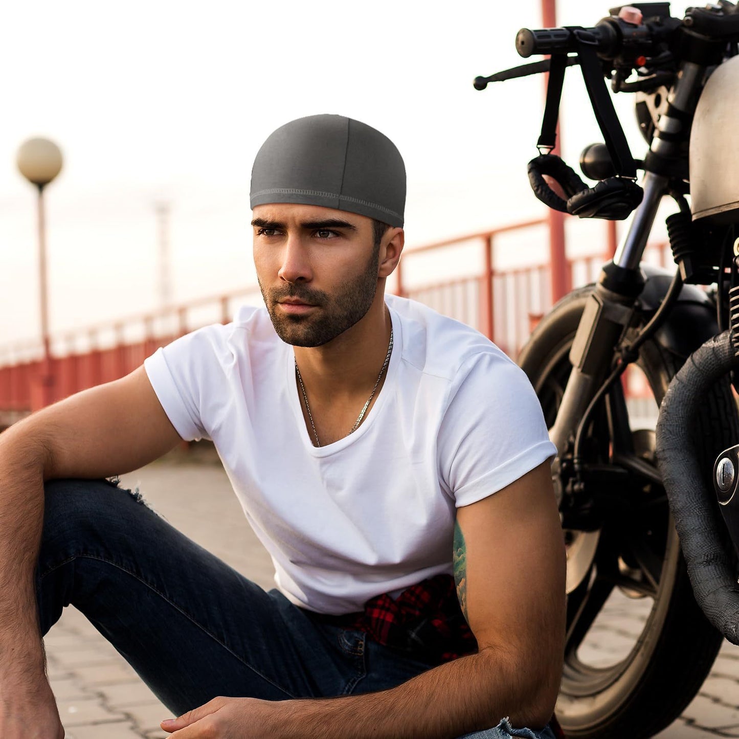 Men's And Women's Warm Running Beanie Biking Mountain Climbing Training Sports Cap