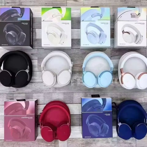 P9 Pro Max Wireless Over-Ear Headphones | Hi-Fi Stereo Bass, ENC Noise Cancelling, Bluetooth 5.4, Gaming & Sports Headset with Mic