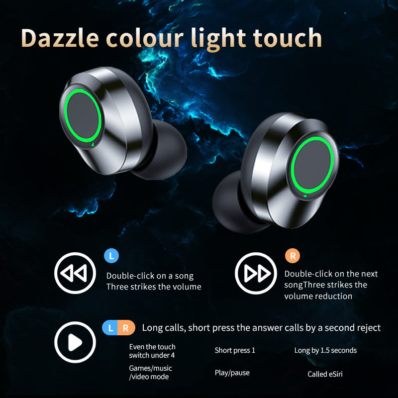 YD03 Wireless Bluetooth-compatible Headset TWS Large Screen