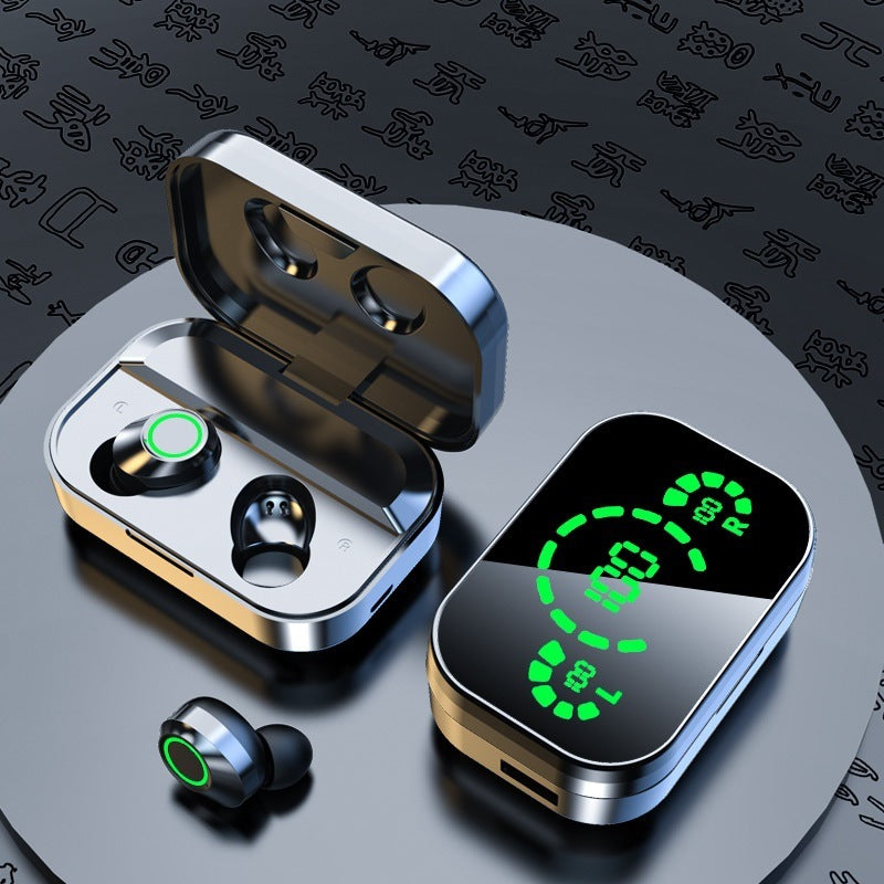 YD03 Wireless Bluetooth-compatible Headset TWS Large Screen