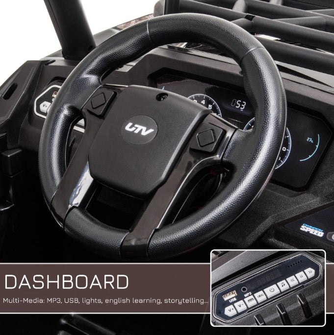 12V Kids Electric Ride-On UTV | Remote Control Off-Road Toy Car