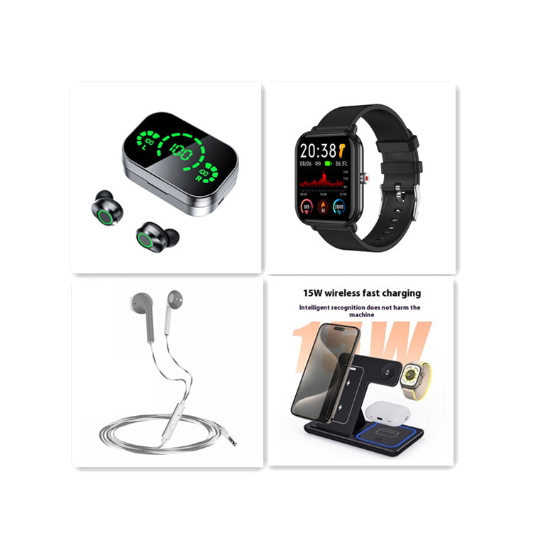 YD03 Wireless Bluetooth-compatible Headset TWS Large Screen