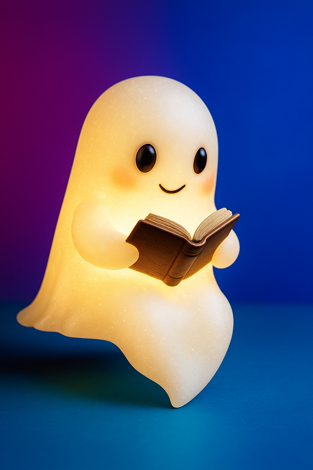 Cute LED Ghost Night Light Children's Nightlight Gift Bedside Sleep Lamp