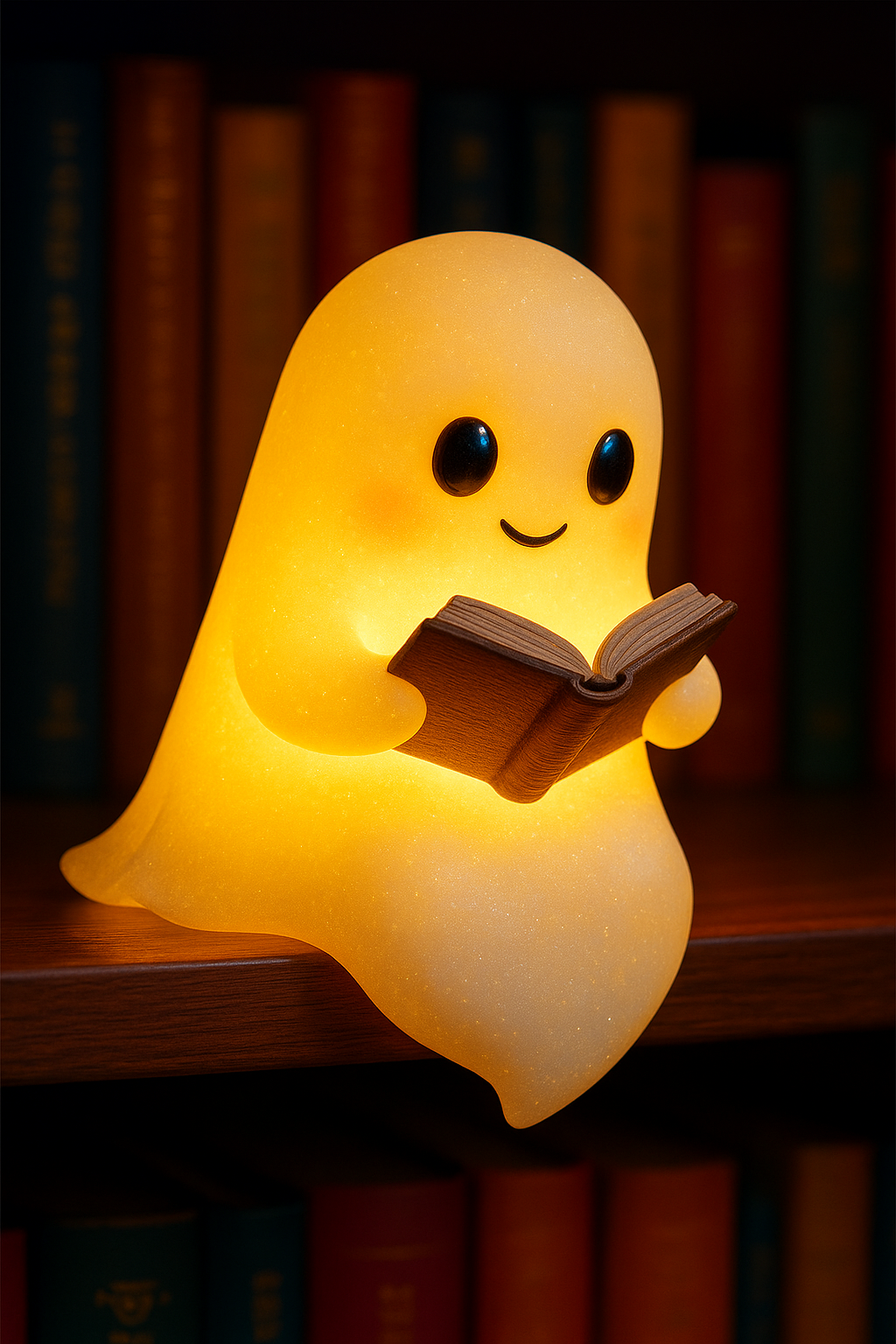 Cute LED Ghost Night Light Children's Nightlight Gift Bedside Sleep Lamp