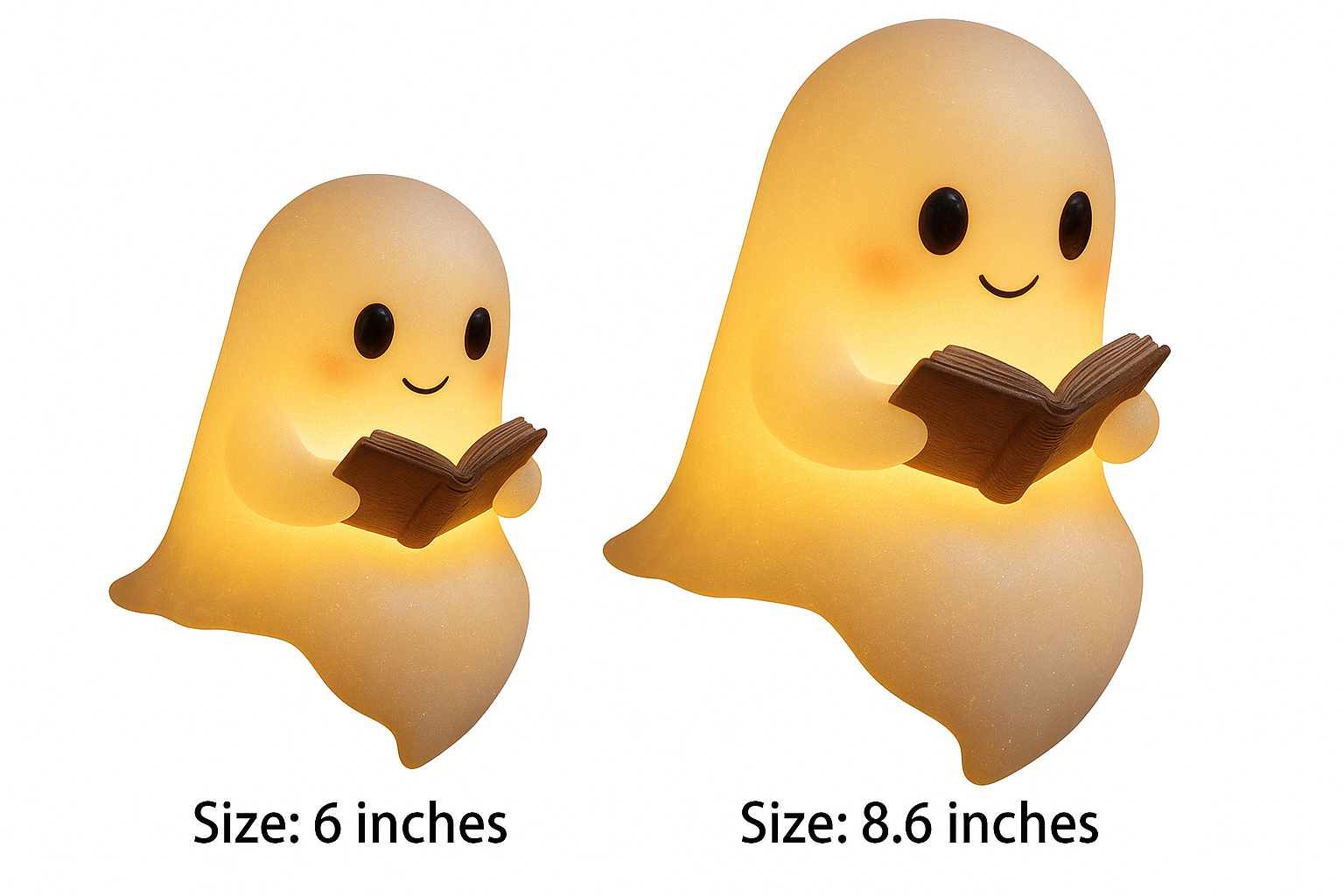 Cute LED Ghost Night Light Children's Nightlight Gift Bedside Sleep Lamp