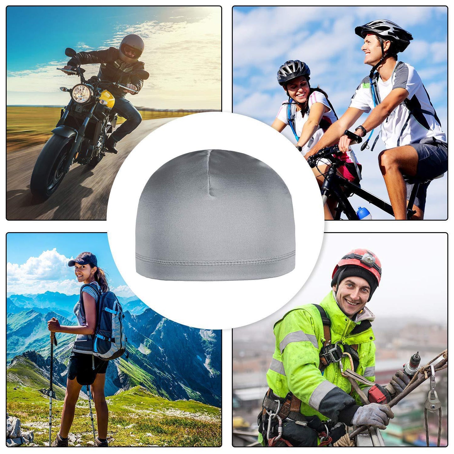 Men's And Women's Warm Running Beanie Biking Mountain Climbing Training Sports Cap