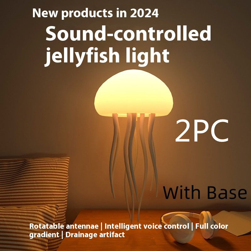 Jellyfish Mood Lamp LED Jellyfish Night Light Portable Jellyfish Lamp Jellyfish Decorations
