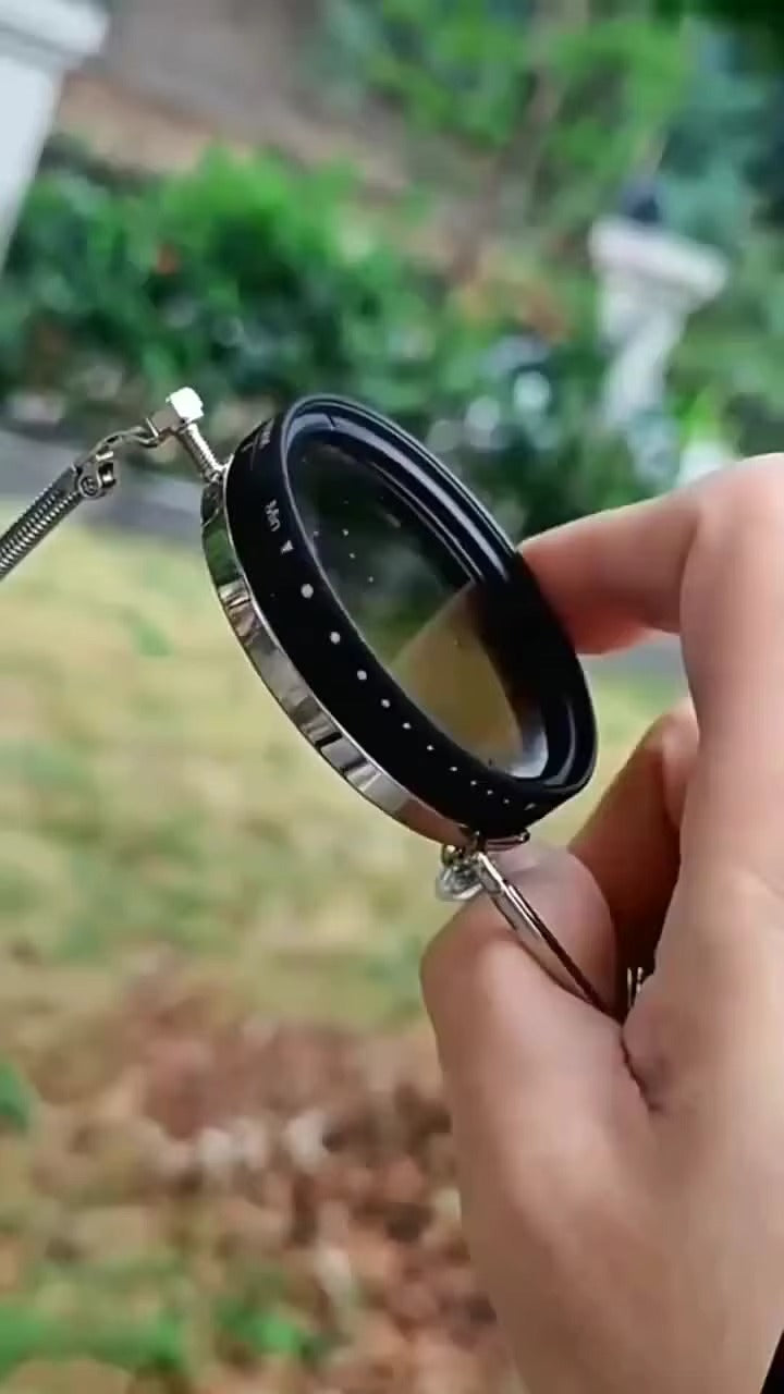 9-Gear ND Filter Rotating Sunglasses | UV400 Smart Dimming Camera Aperture Sunglasses for Men & Women